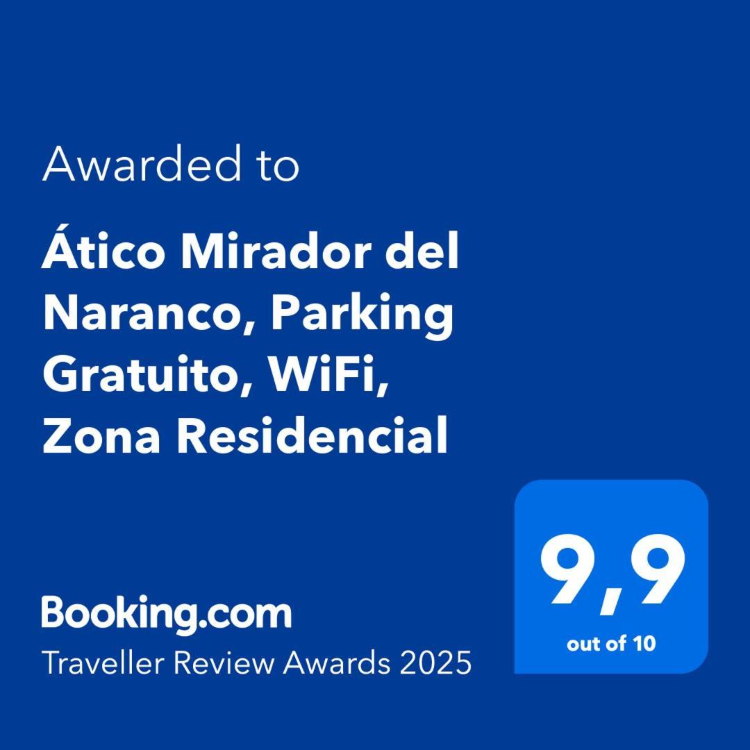 Atico Mirador Del Naranco, Parking Gratuito, Wifi, Zona Residencial Leilighet Oviedo Eksteriør bilde